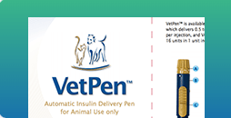 VetPen® infographic showing its size and how to use it.